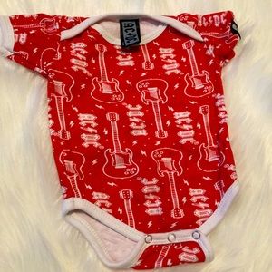 Baby ac/dc bodysuit